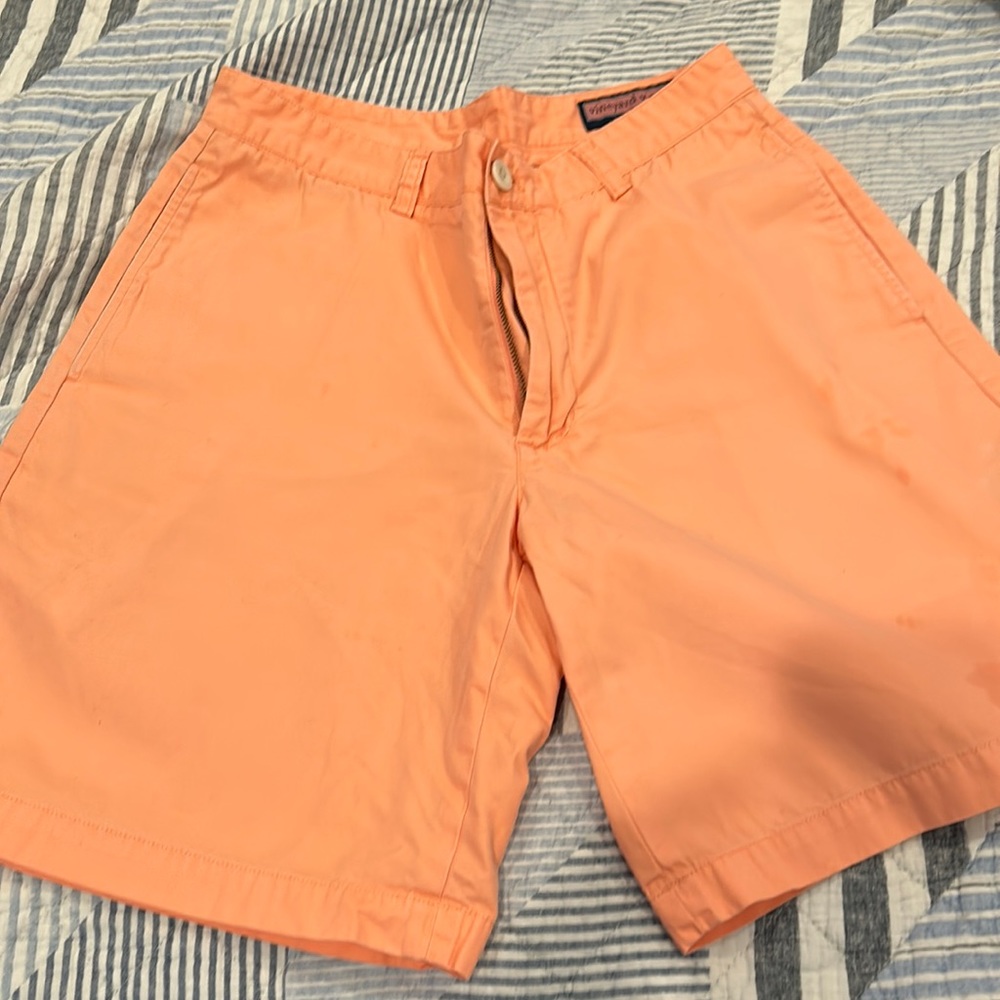Vineyard vines shep & Ian orange shorts size 30 - Picture 1 of 2